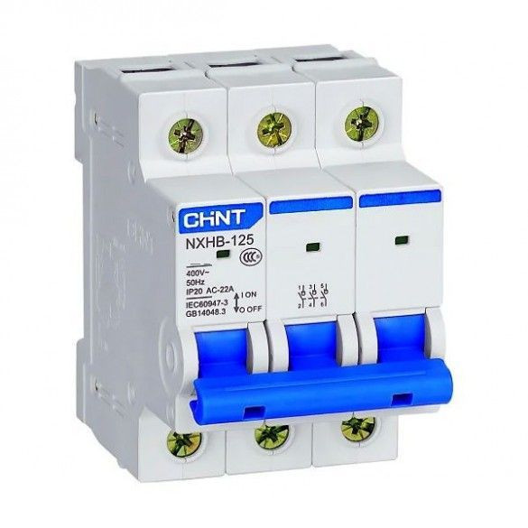 Выключатель-разъединитель нагрузки Рубильник CHINT NXHB-125 3P 63A (R) 193183
