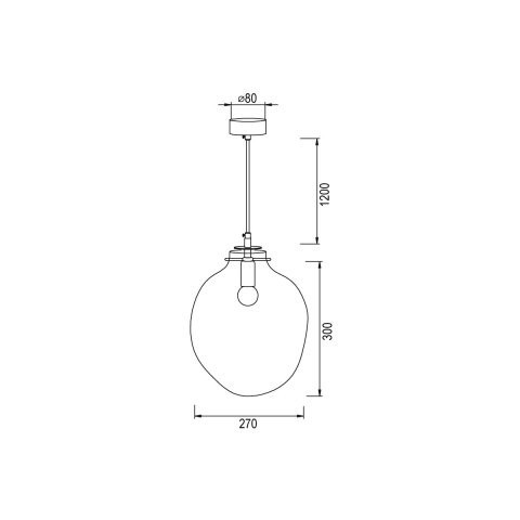Подвесной светильник Vele Luce Tramonto VL1663P01