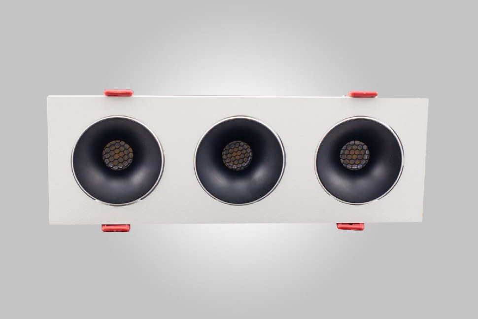 Встраиваемый светильник AM Group AM480-3 BK+WH 23,1W