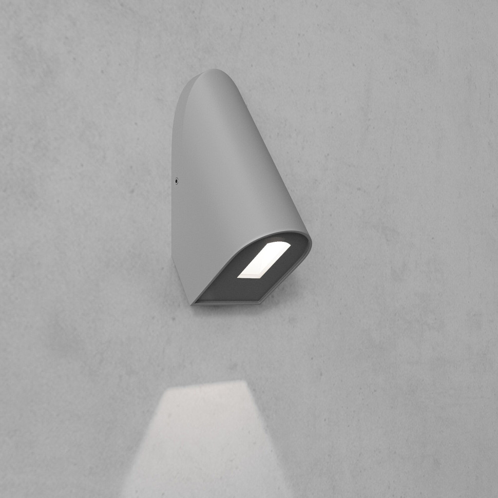 Уличная светодиодная подсветка для лестниц и дорожек 35168/D серый