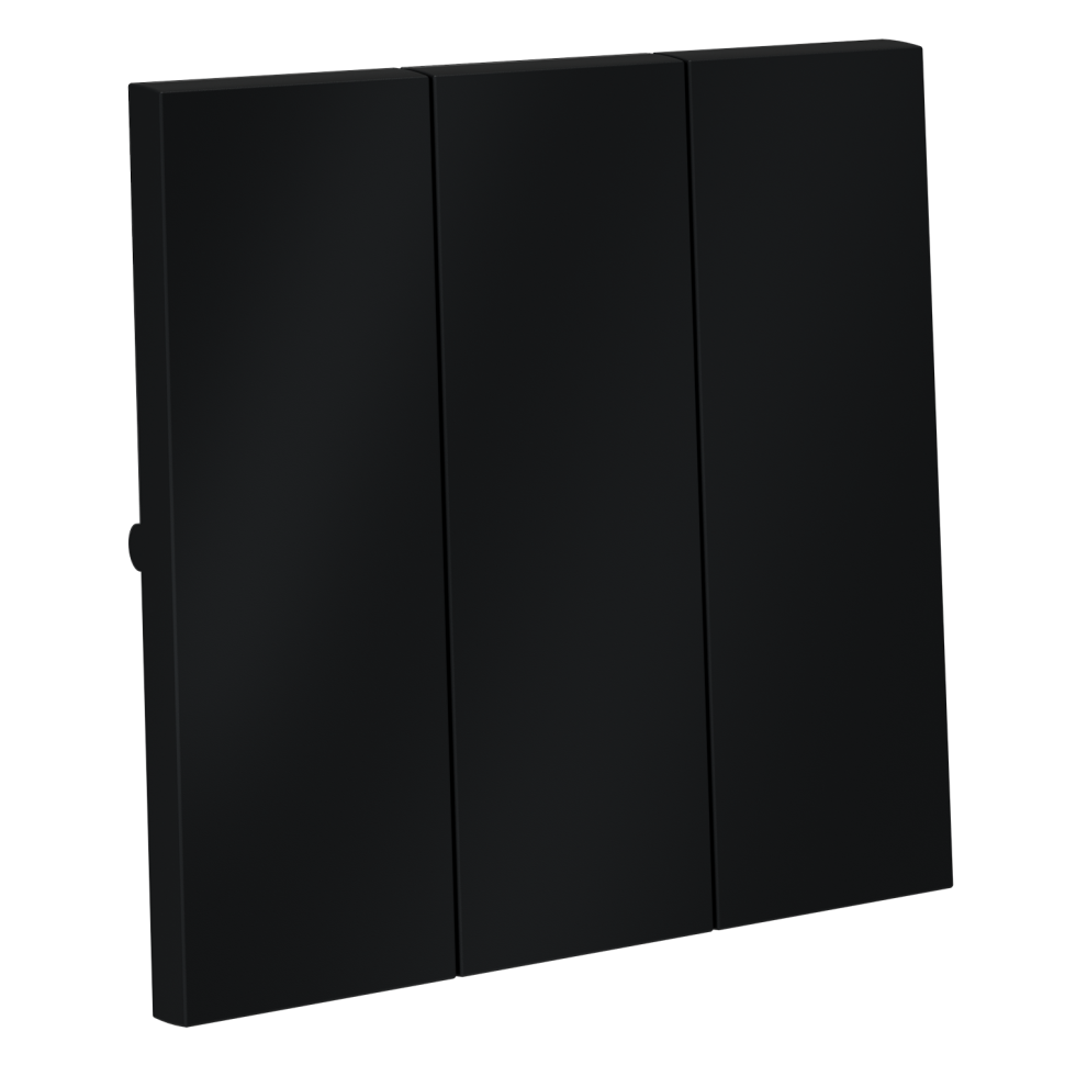 Клавиши для выключателя/переключателя трехклавишного, S70 (графит)