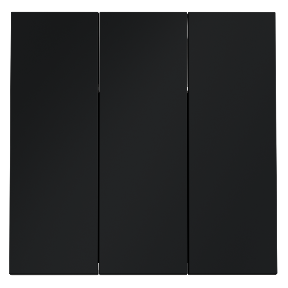 Клавиши для выключателя/переключателя трехклавишного, S70 (графит)