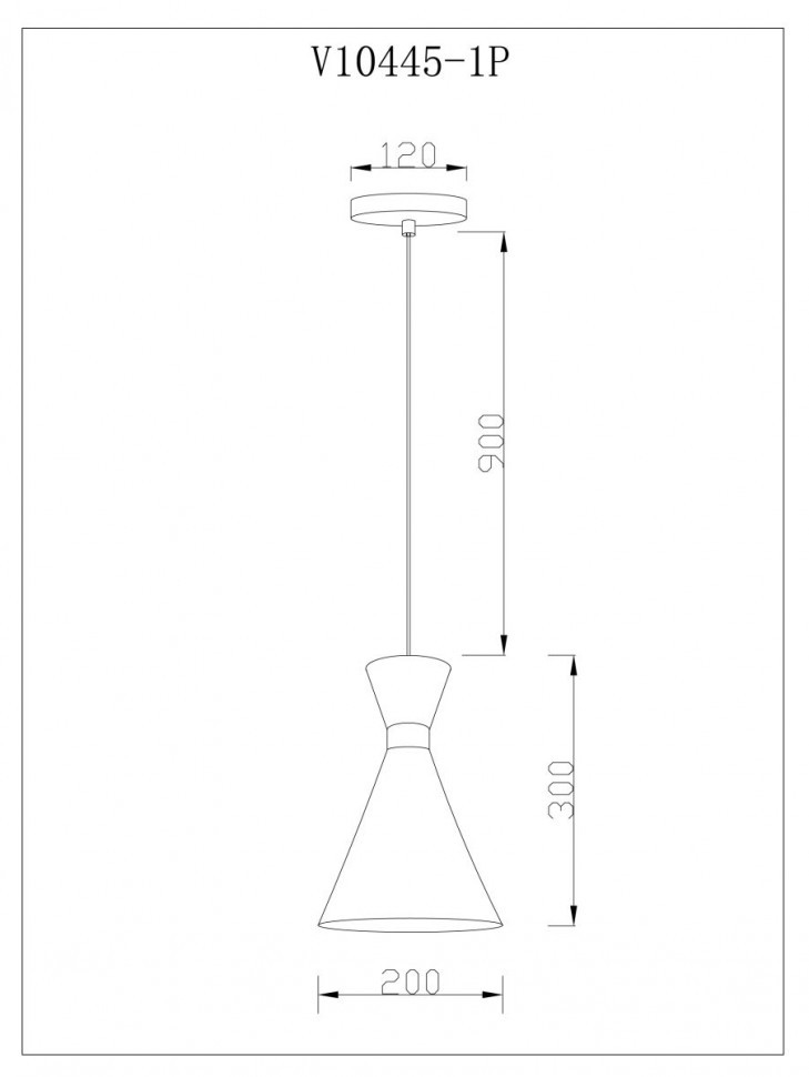 Подвесной светильник Moderli Pesaro V11557-1P
