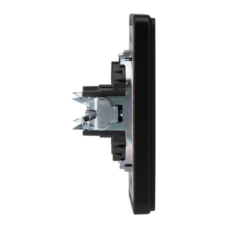 Заглушка ROUND декоративная с суппортом оникс KRANZ