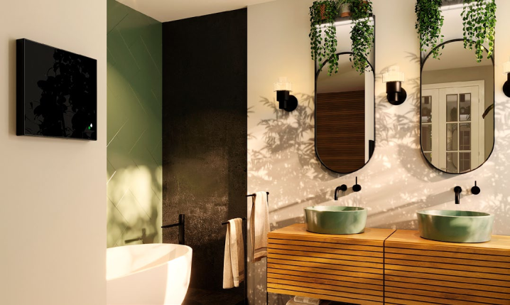 Zennio ZACFATS Датчик температуры Flat AmbienT, цвет: серебро