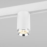 Трековый светильник Slim Magnetic R06 10W 4200K Ringe черный/серебро 85506/01