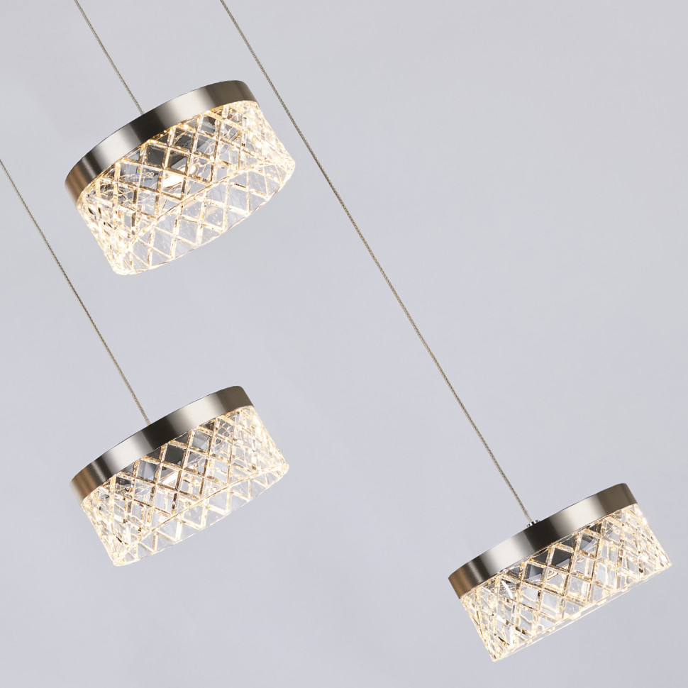 Подвесной светильник Delight Collection MD21020075 MD21020075-3A satin nickel