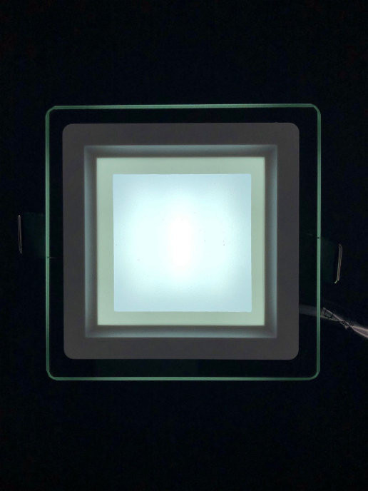 Встраиваемый светильник Elvan VLS-705SQ-6W-WW-Wh