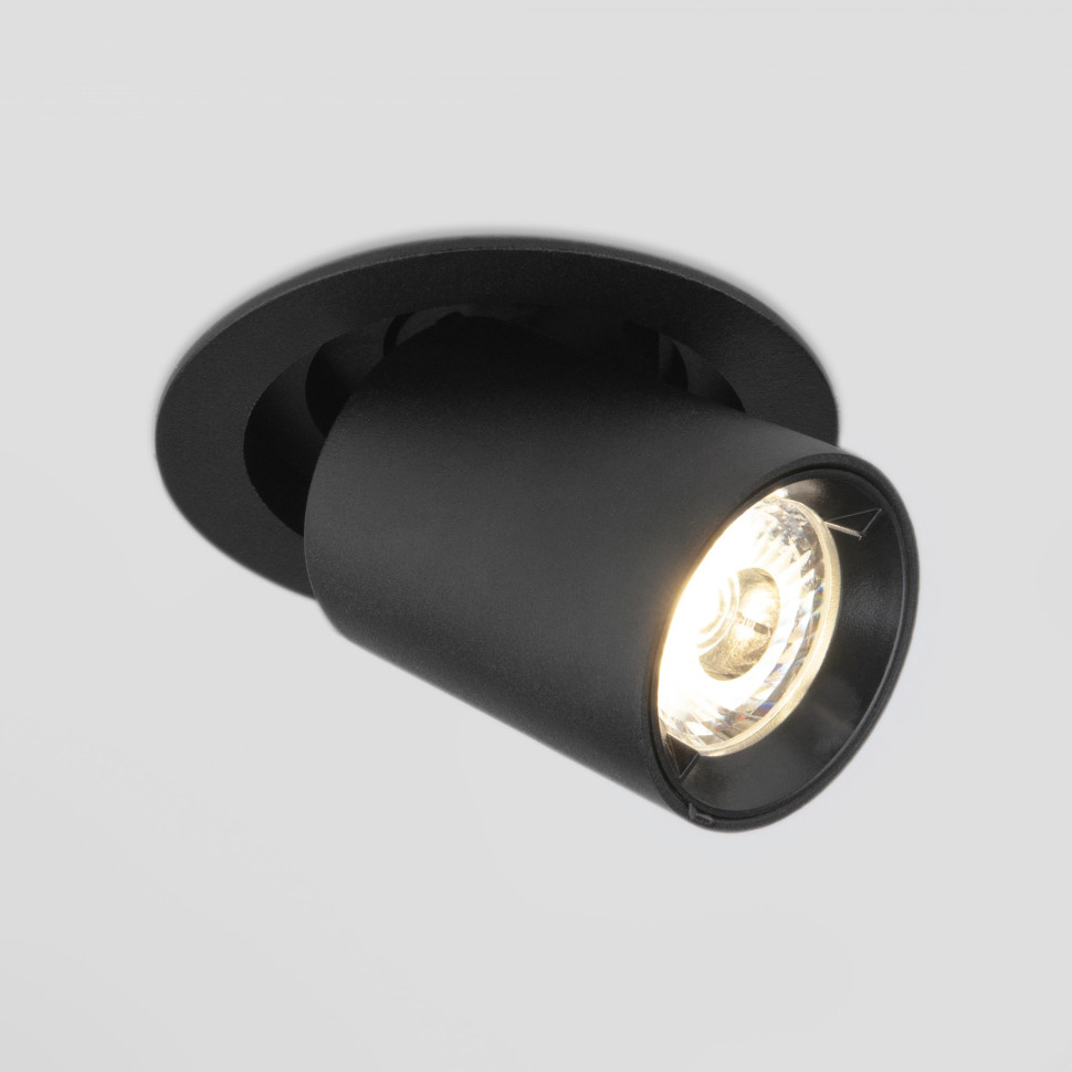 Встраиваемый точечный светодиодный светильник 9917 LED 10W 4200K белый матовый
