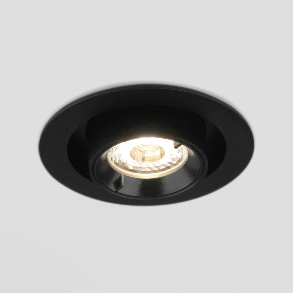 Встраиваемый точечный светодиодный светильник 9917 LED 10W 4200K белый матовый