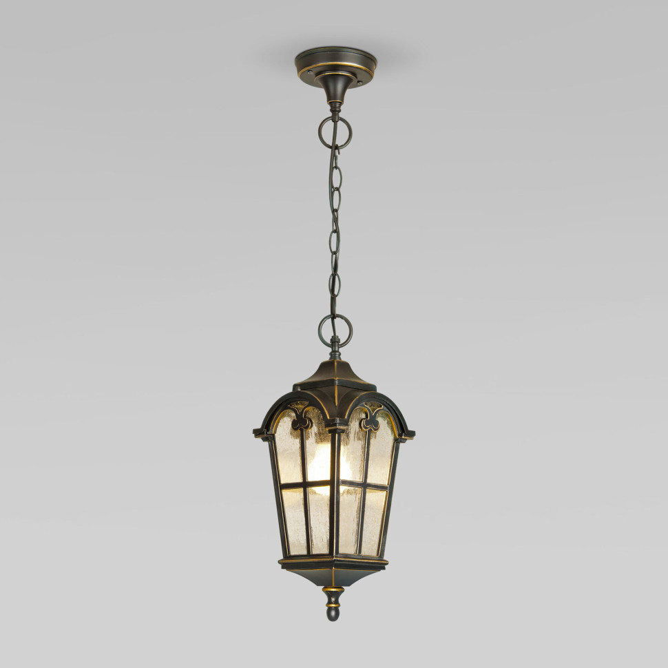 Уличный подвесной светильник Mira H черное золото IP44 Mira H черное золото