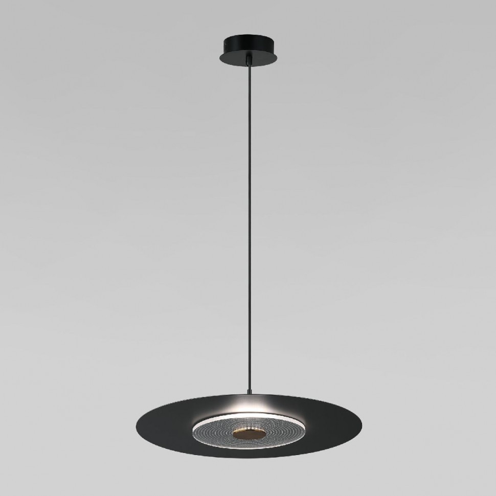 Подвесной светильник Eurosvet Kontur 40030/1 LED черный a069226