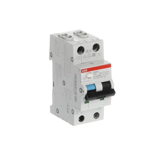 Дифференциальный автомат (АВДT) ABB DS201 C16 A30 Тип-A 1P+N 16A 30мА х-ка C 6kA  2CSR255180R1164