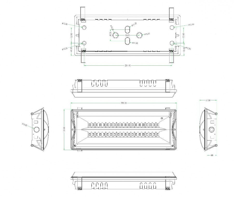 Аварийный светильник Эра DPA-301-0-65 Б0044405