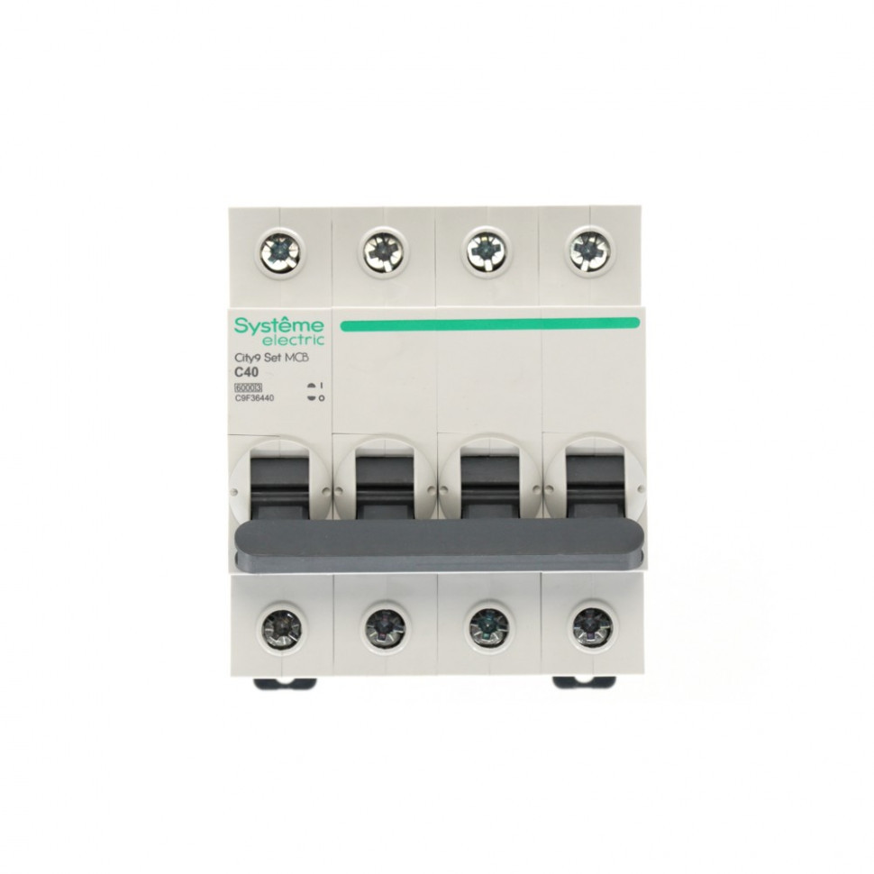 Автоматический выключатель (АВ) С 40А 4P 6kA 400В Systeme Electric City9 Set C9F36440
