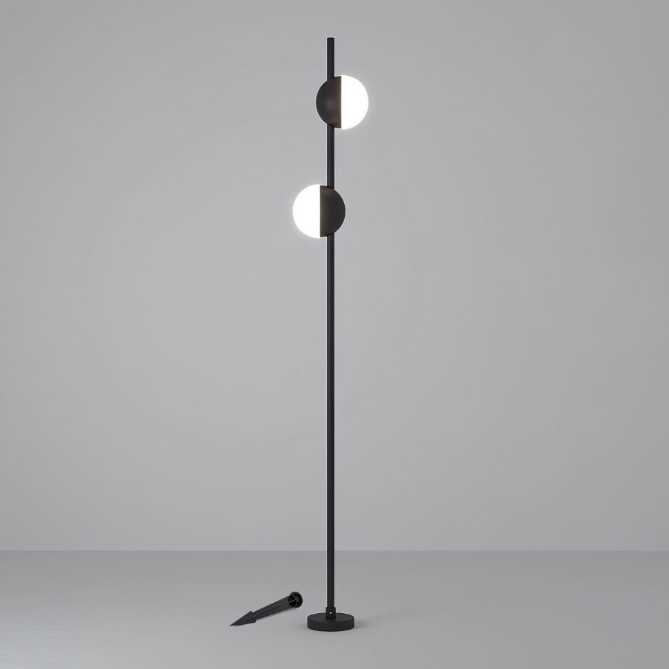 Уличный светильник на столбе PAR 35161/F черный