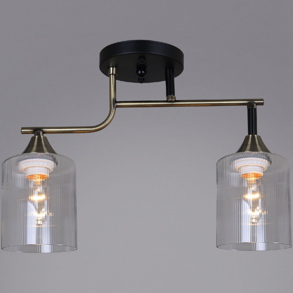 Потолочный светильник Reluce 02312-0.3-02 AB+BK