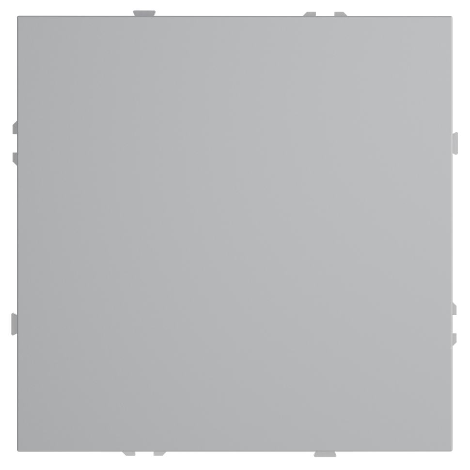 Заглушка VOLTUM S70 с суппортом, (серый)