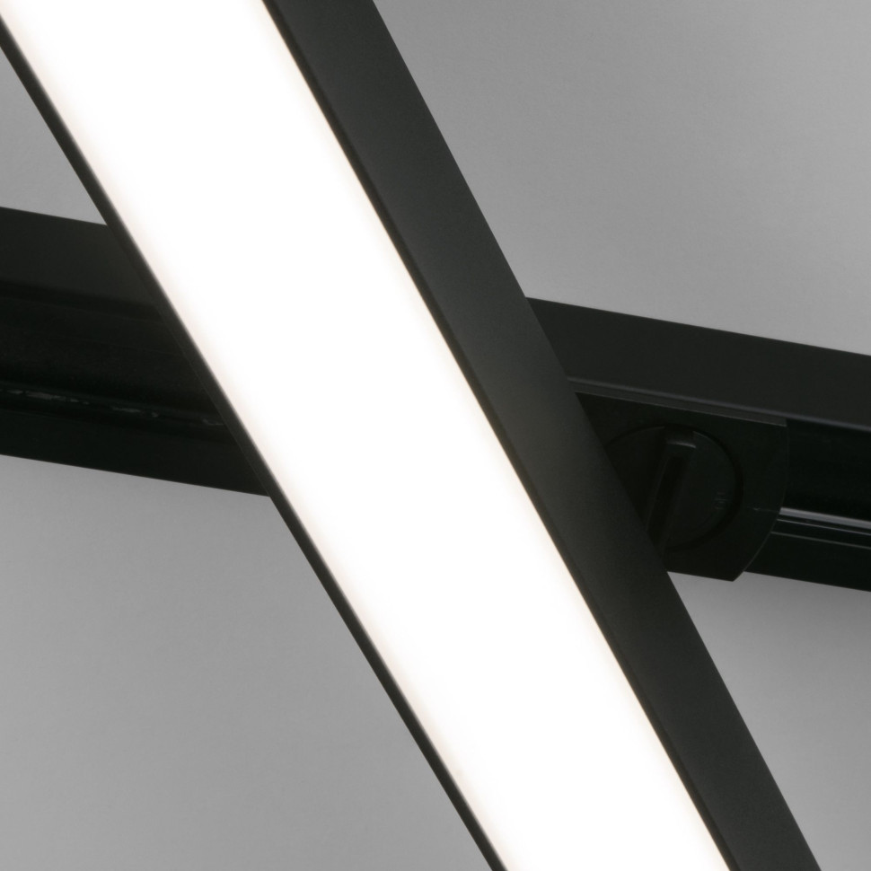 Трековый светодиодный светильник для однофазного шинопровода X-Line 20W 4200K белый матовый X-Line белый матовый 20W 4200K (LTB54) однофазный