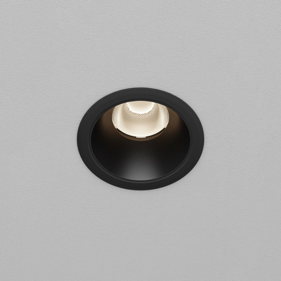 Встраиваемый светильник Maytoni Technical Dip Hight DL123-10W-4K-B