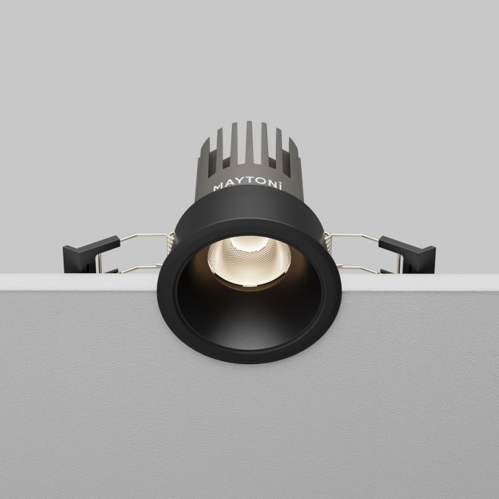 Встраиваемый светильник Maytoni Technical Dip Hight DL123-10W-4K-B