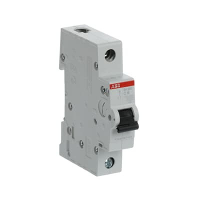 Автоматический выключатель ABB SH201-C16 1P 6kA 16А 2CDS211001R0164
