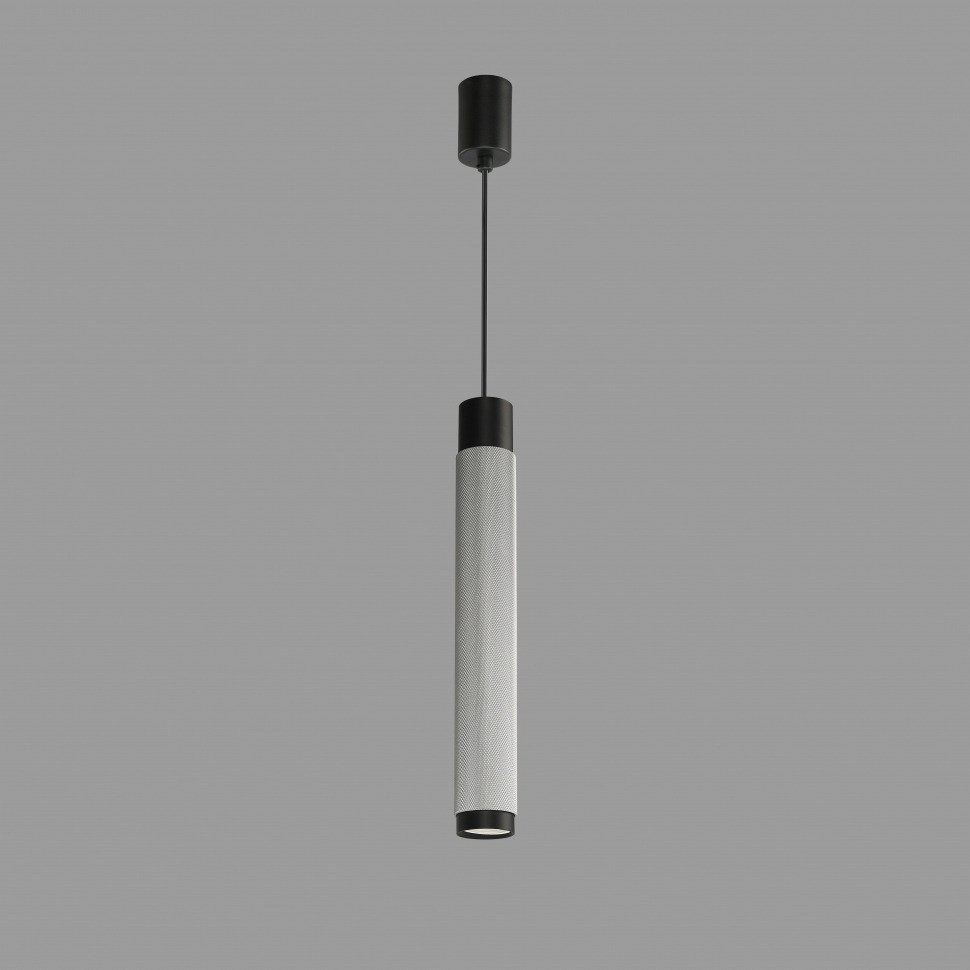 Подвесной светильник iLedex Delta 2366-1 BK+SL