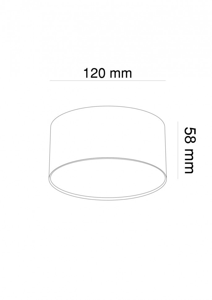 Потолочный светильник Technical C032CL-L12B3K