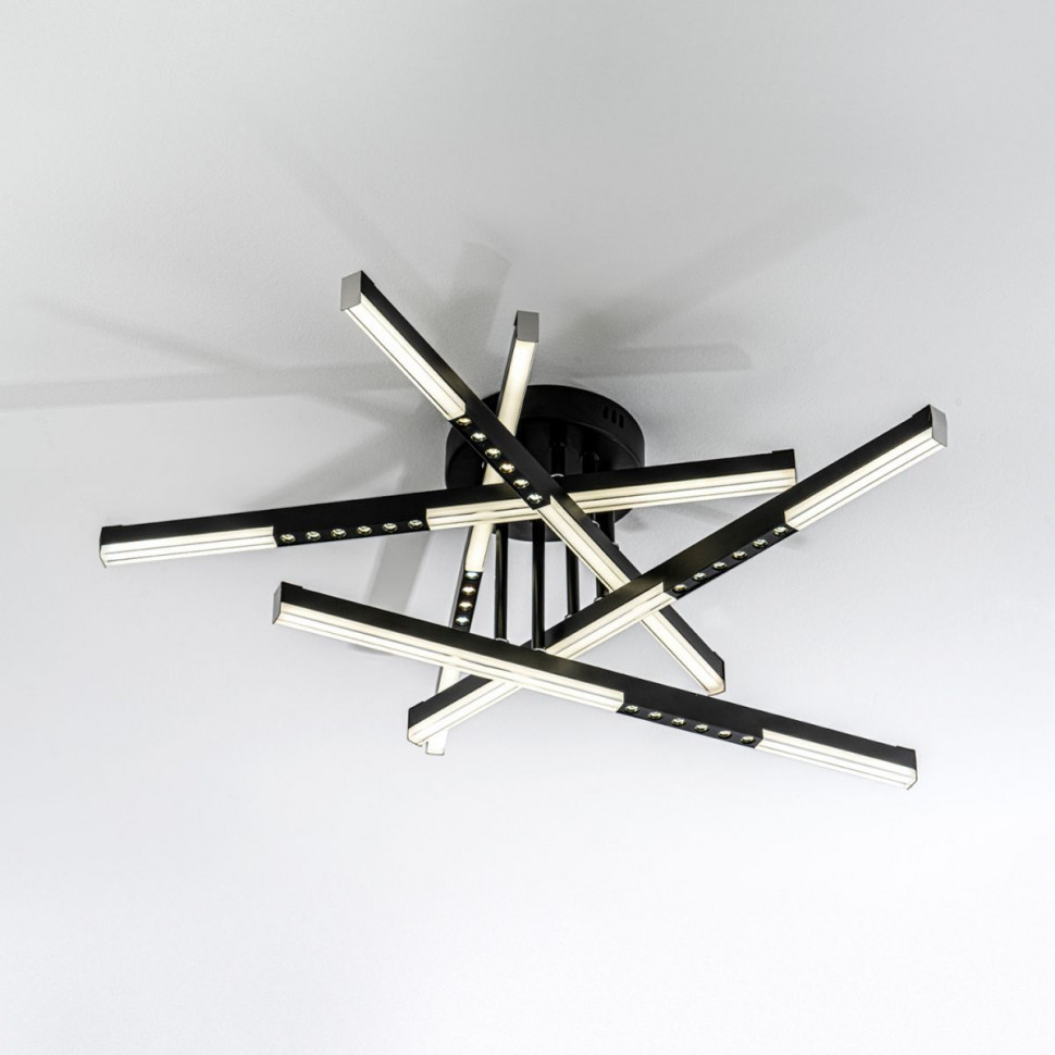 Потолочный светильник LED4U L5115-5 BK