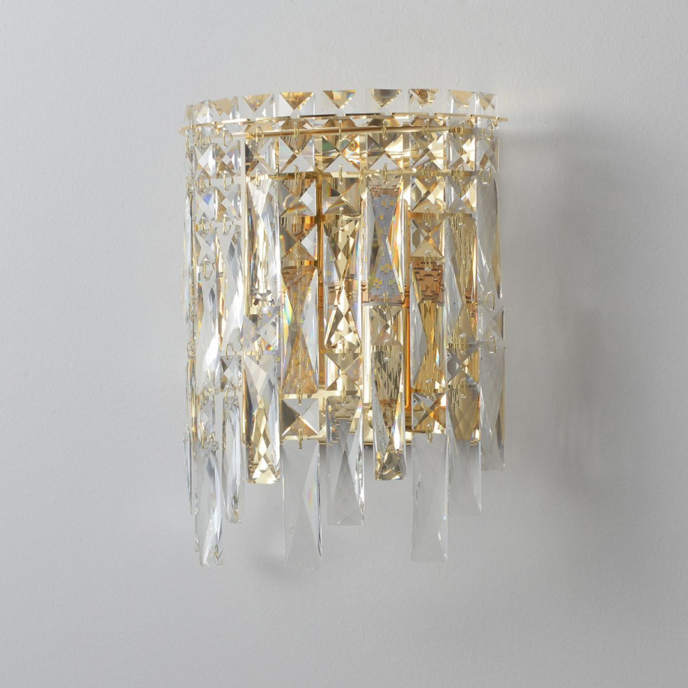 Настенный светильник Crystal Lux ABRIL AP2 GOLD