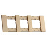 Рамка 3-ая цвет-шампань матовый MEITON AA4802M3ACH