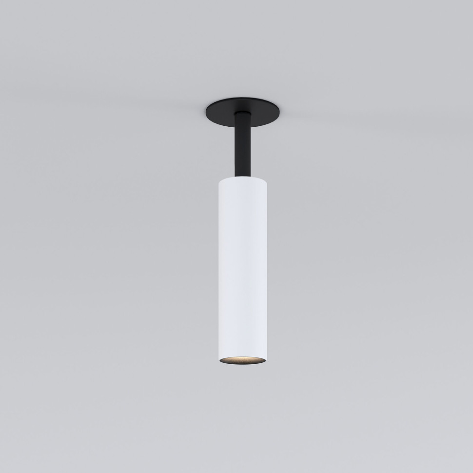 Встраиваемый светодиодный светильник Diffe белый/черный 25040/LED