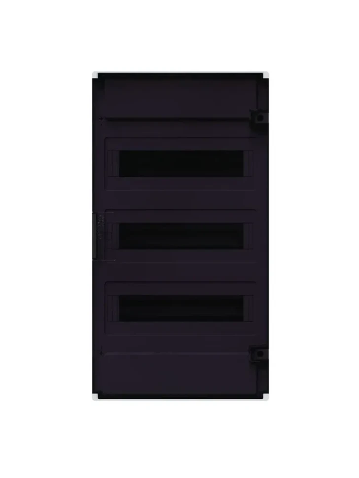 Щит навесной 36 модуля белый с прозрачной черной дверцей OptiBox Pro 36-NKR-IP40