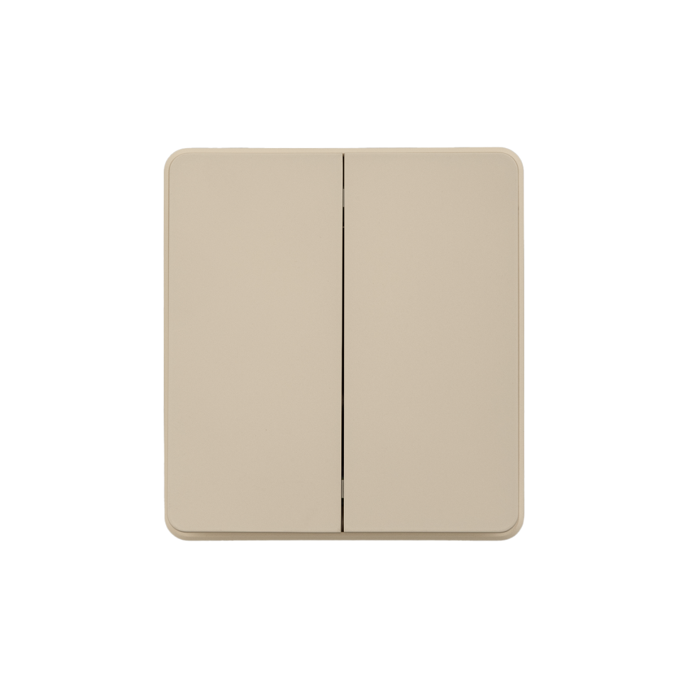 Выключатель ROUND 2 кл перекрестный (переключатель) 10А с/у шелк KRANZ