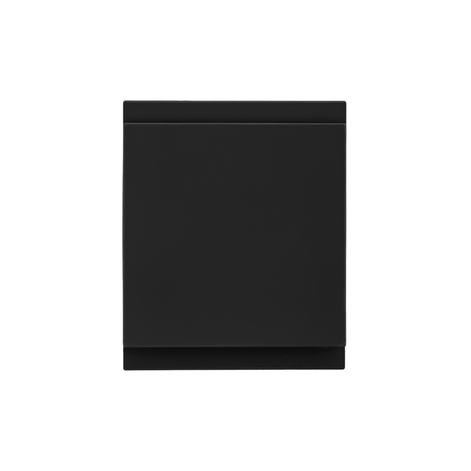 KRANZ SETE Выключатель 10А, 1 клавиша, антрацит KR-79-0705-4