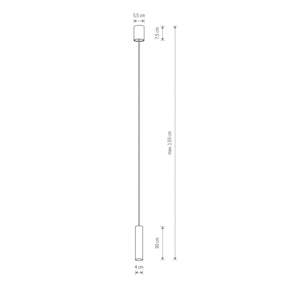 Подвесной светильник Nowodvorski Fourty M Gray 10902