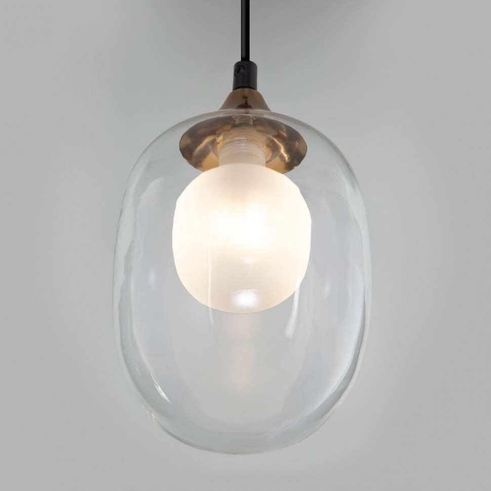 Подвесной светильник Eurosvet Spritz 70216/1 латунь a064746