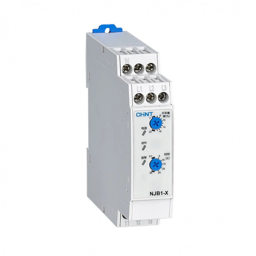 Реле контроля фаз CHINT NJB1-X AC380V 310008
