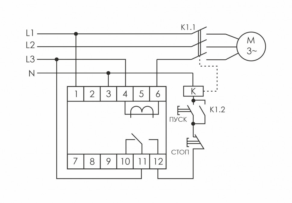Реле тока PR-617-01
