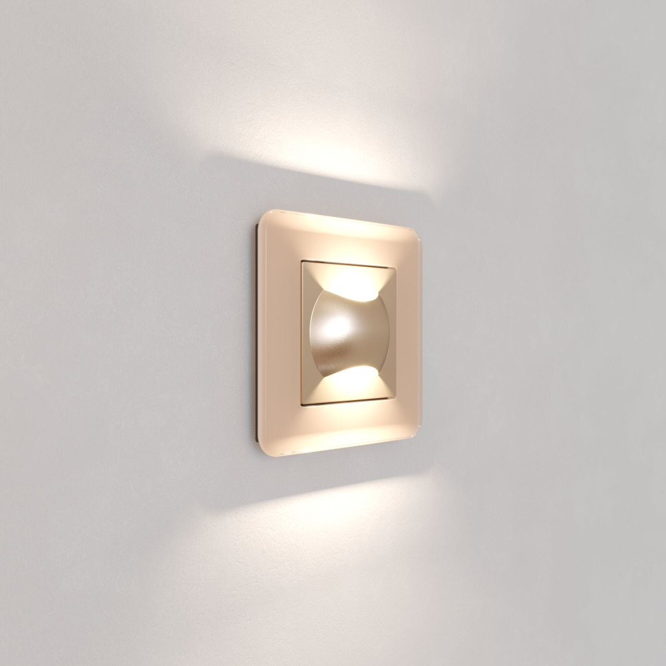 Встраиваемая LED подсветка МУН (шампань) W1154511