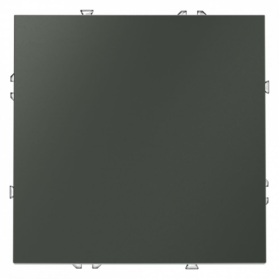 Перекрестный переключатель встраиваемый VOLTUM S70 одноклавишный 10А, (титан) VLS010506