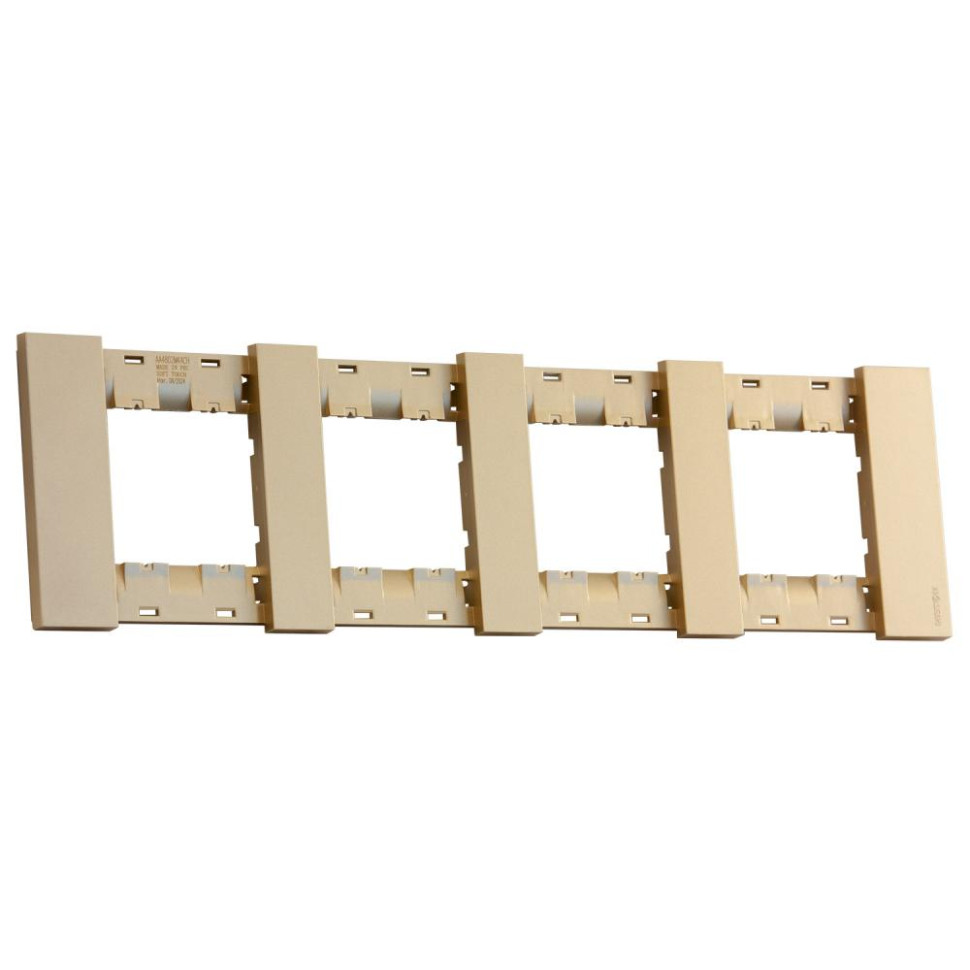 Рамка 4-ая цвет-шампань матовый MEITON AA4802M4ACH