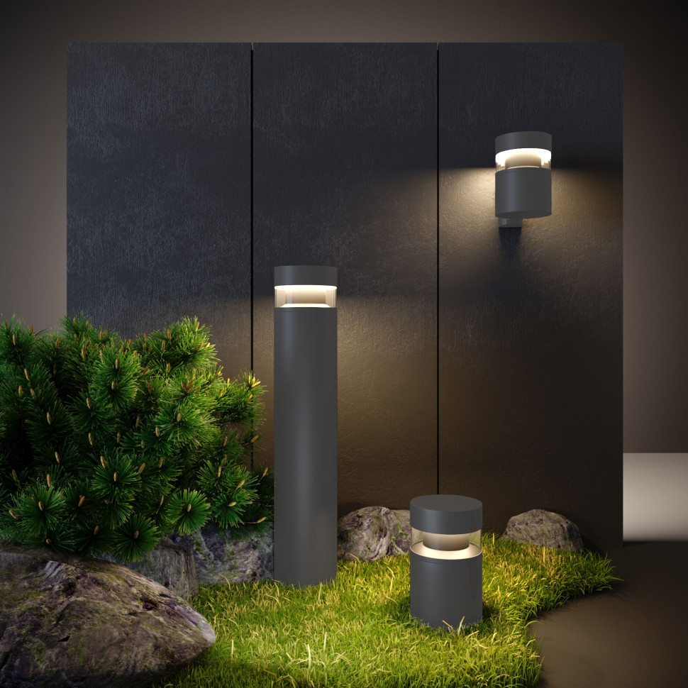 Ландшафтный светильник IP54 1532 TECHNO LED серый