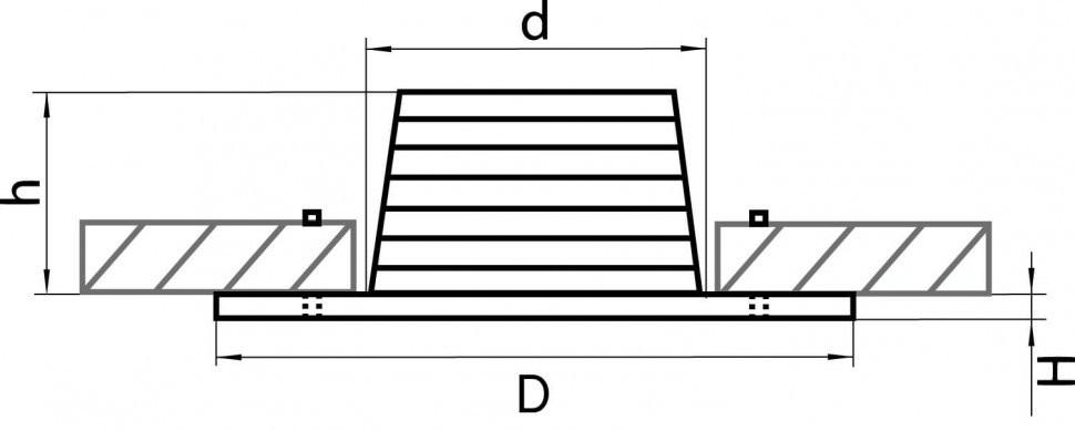 Встраиваемый светильник Lightstar Leddy 212178