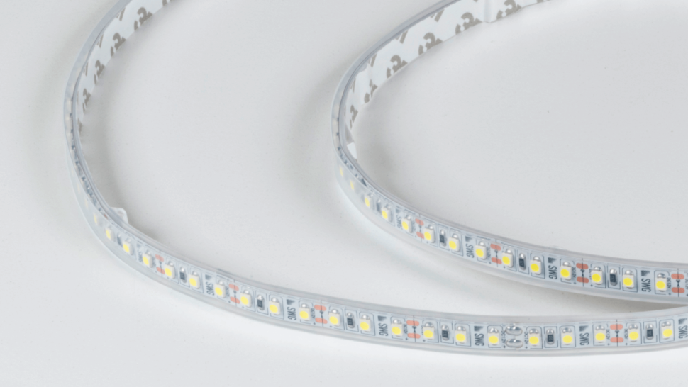  SWG Standard Светодиодная лента 3528, 120 LED/м, 9,6 Вт/м, 12В , IP66, Цвет: Холодный белый, SWG3120-12-9.6-W-66-M