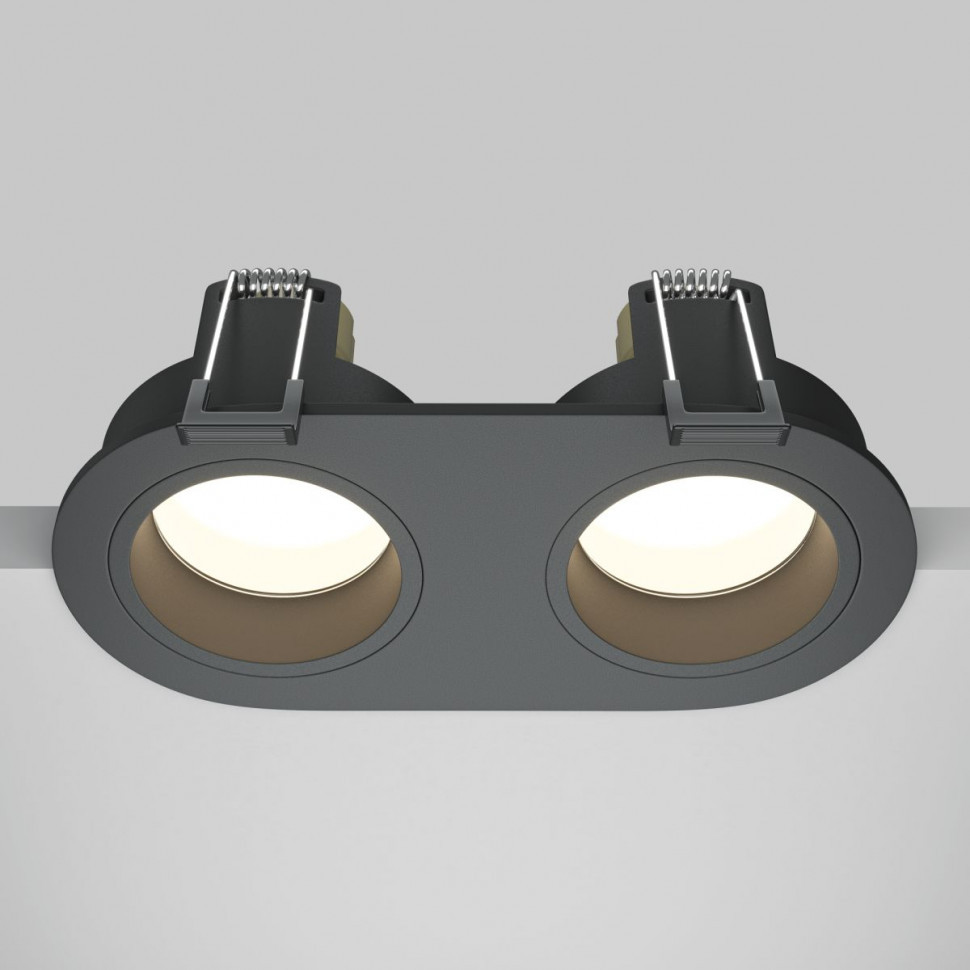 Встраиваемый светильник Maytoni Technical Share DL126-02-GU10-B