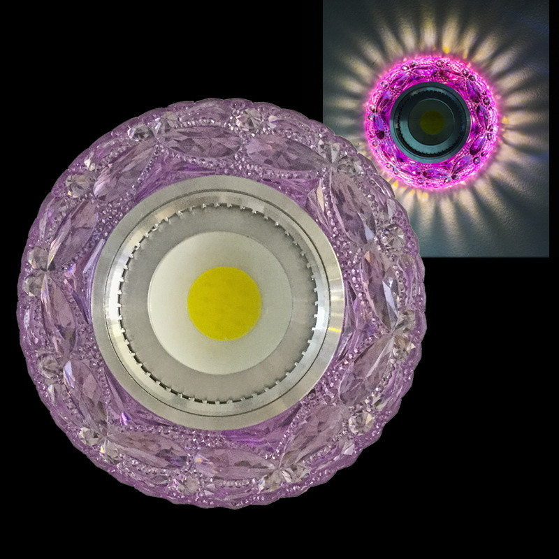 Встраиваемый светильник Reluce 42040-9.0-001PL MR16+LED3W PP