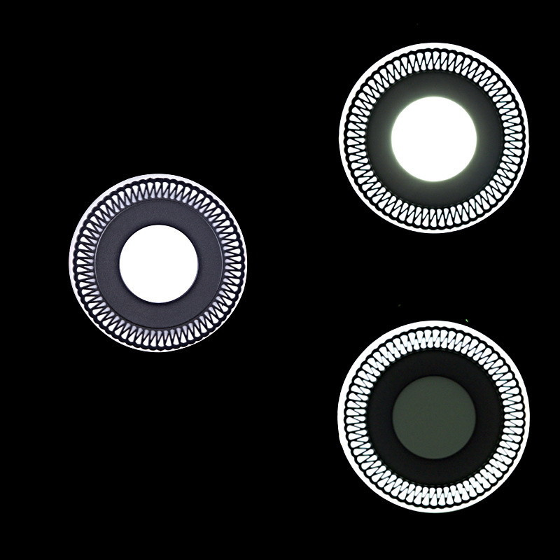 Встраиваемый светильник Reluce 63903-9.0-001RD LED3+3W BK