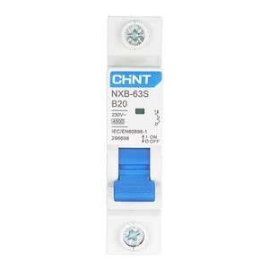 <h1>Автоматический выключатель CHINT NXB-63S 1P 20А характеристика B: технические характеристики</h1> <h2>Технические характеристики</h2> <h3>Основные параметры устройства</h3> <h2>Особенности модели</h2> <h3>Преимущества выключателя</h3> <h2>Сферы применения</h2> <h3>Области использования</h3> <h2>Инструкция по монтажу</h2> <h3>Правила установки и эксплуатации</h3> 