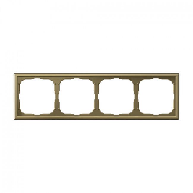 Рамка Schneider Electric Art Gallery на 4 поста, золото GAL001604